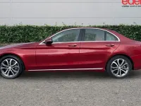Used Mercedes C250 Premium Plus 204 HP (150 kW) 2016 Red Sedan