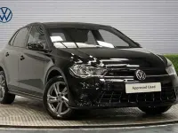 Used VW Polo R-line 95 HP (69 kW) 2022 Black Hatchback