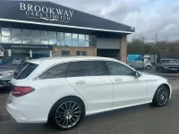 Used Mercedes C250 AMG Line Premium 2017 White Estate
