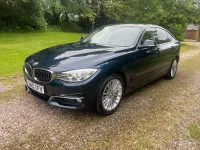 Used BMW 320 Luxury Line 2015 Blue Hatchback