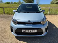 Used Kia Picanto 66 HP (48 kW) 2019 Blue Hatchback