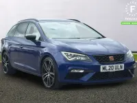 Used Seat Leon 4Drive 190 HP (139 kW) 2020 Blue Estate