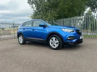 Used Vauxhall Grandland X S 130 HP (95 kW) 2019 Blue SUV