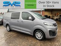 Used Vauxhall Vivaro Sportive 120 HP (88 kW) 2021 Grey MPV