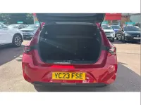 Used Vauxhall Astra Design Edition 128 HP (94 kW) 2023 Red Hatchback