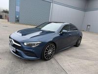 Used Mercedes CLA220 AMG Line Premium Plus 190 HP (139 kW) 2020 Blue Sedan