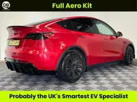 Used Tesla Model Y Long Range AWD 378 kW (514 HP) 2023 Red SUV
