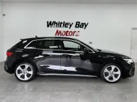 Used Audi A3 S-Line 110 HP (80 kW) 2020 Black Sedan