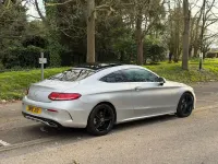 Usado Mercedes C220 AMG Line Premium 2018 Prateado Coupé