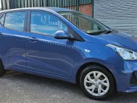 Used Hyundai i10 SE 67 HP (49 kW) 2017 Blue Hatchback