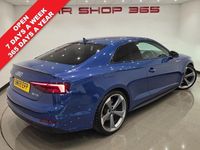 Used Audi A5 Black Edition 190 HP (139 kW) 2019 Blue Coupe