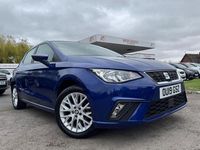 Used Seat Ibiza SE Technology 80 HP (58 kW) 2019 Blue Hatchback