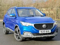 Used MG ZS Exclusive 106 HP (77 kW) 2018 Blue SUV