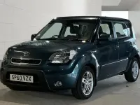 Used Kia Soul 126 HP (92 kW) 2010 Blue SUV