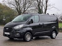Used Ford Transit Custom Trend 130 HP (95 kW) 2021 Black Van