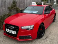 Used Audi A5 Black Edition 2012 Red Coupe