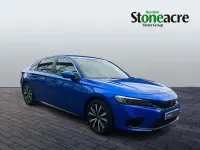 Used Honda Civic Elegance 184 HP (135 kW) 2022 Blue Hatchback