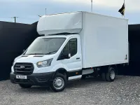 Used Ford Transit S 130 HP (95 kW) 2021 White Cabriolet