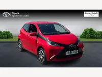 Used Toyota Aygo X-play 69 HP (50 kW) 2015 Red Hatchback