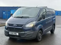 Used Ford Transit Custom 100 HP (73 kW) 2016 Blue Van