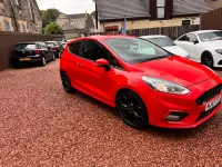Used Ford Fiesta ST-Line 125 HP (91 kW) 2017 Red Hatchback