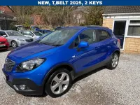 Used Vauxhall Mokka S 130 HP (95 kW) 2015 Blue SUV
