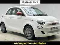 Used Fiat 500e Red 86 kW (118 HP) 2022 Hatchback