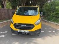 Used Ford Transit Custom 131 HP (96 kW) 2022 Yellow Van