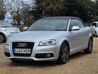 Used Audi A3 Cabriolet S-Line 2012 Silver Cabriolet