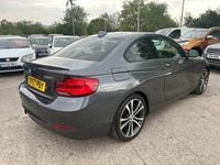Used BMW 220 Sport Line 184 HP (135 kW) 2017 Grey Coupe