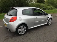 Used Renault Clio 201 HP (147 kW) 2010 Silver Hatchback