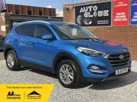 Used Hyundai Tucson SE 116 HP (85 kW) 2015 Blue SUV