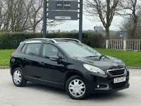 Used Peugeot 2008 Active 92 HP (67 kW) 2013 Black SUV