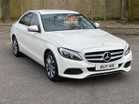 Begagnad Mercedes C200 2017 Vit Sedan