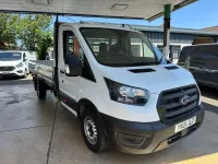 Used Ford Transit 130 HP (95 kW) 2021 White Cabriolet