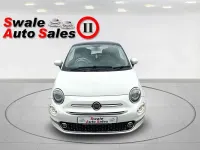 Used Fiat 500 Lounge 69 HP (50 kW) 2016 White Hatchback