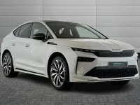 New Skoda Enyaq iV SportLine 207 kW (282 HP) 2026 Moon white SUV