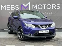 Used Nissan Qashqai N-Connecta 2017 Blue SUV