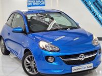 Used Vauxhall Adam Unlimited 70 HP (51 kW) 2017 Blue Hatchback