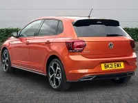 Used VW Polo R-line 115 HP (84 kW) 2021 Orange Hatchback