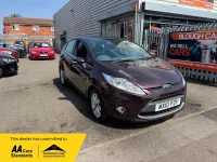 Used Ford Fiesta Zetec 96 HP (70 kW) 2010 Red Hatchback