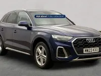 Used Audi Q5 S-Line 204 HP (150 kW) 2023 Blue SUV