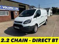 Used Ford Transit Custom 100 HP (73 kW) 2016 White Van