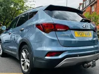 Used Hyundai Santa Fe Premium SE 200 HP (147 kW) 2017 Blue SUV