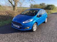 Used Ford Fiesta Zetec 2015 Blue Hatchback
