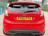 Used Ford Fiesta Zetec 140 HP (102 kW) 2016 Red Hatchback