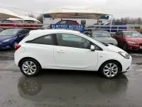 Used Vauxhall Corsa Eco 75 HP (55 kW) 2018 White Hatchback
