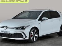 Used VW Golf VIII GTD 200 HP (147 kW) 2023 White Hatchback