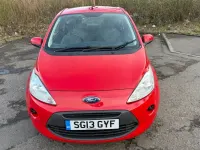 Usado Ford Ka 69 HP (50 kW) 2013 Vermelho Citadino