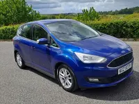 Used Ford C-MAX Zetec 125 HP (91 kW) 2018 Blue MPV